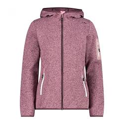 CMP Damen Zip Hoodie Jacke, Fard-Plum, 38, pink von CMP