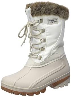 CMP Girl POLHANNE Snow Boots Walking Shoe, Vanilla, 34 EU von CMP
