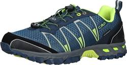 CMP Herren ALTAK Trail Shoe WP, Blue Ink-Yellow Fluo, 43 EU von CMP