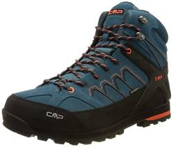 CMP Herren Moon MID Trekking WP Walking Shoe, DEEP Lake-Antracite, 40 EU von CMP