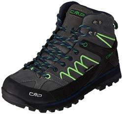 CMP Herren Moon MID Shoe WP Trekking-Schuhe, Grey-Verde Fluo, 44 EU von CMP