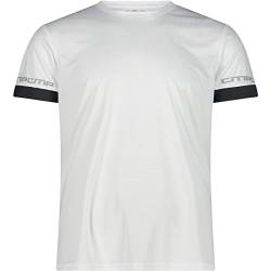 CMP Herren T-Shirt, Bianco, 52 von CMP