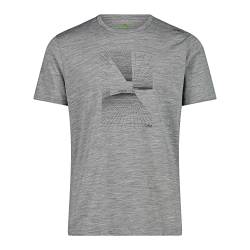 CMP Herren T-Shirt, Grey Mel., 48 von CMP