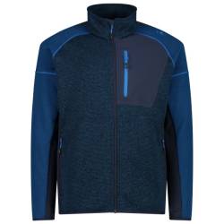 CMP - Jacket Jacquard Knitted 33H2037 - Fleecejacke Gr 54 blau von CMP