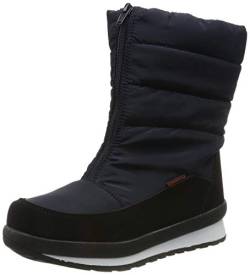 CMP Jungen Kids Rae Snow Boots Wp Schneestiefel, Black Blue, 34 EU von CMP