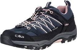 CMP Jungen Rigel Low Trekking Shoe Wp Walking Schuh, Asphalt Rose, 32 EU von CMP