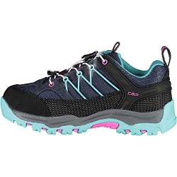 CMP Kids Rigel Low Shoe Wp Trekking-& Wanderhalbschuhe, B.Blue-Acqua, 31 EU von CMP