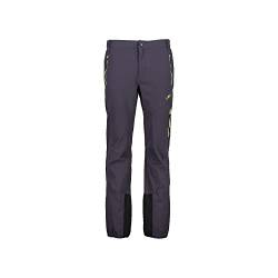 CMP M Pant I Grau - Elastische leichte Herren Trekkinghose, Größe 56 - Farbe Antracite Lime von CMP