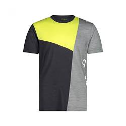 CMP Performance Merino-T-Shirt für Herren, anthrazit,52 von CMP