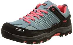 CMP Rigel Low Shoe Wp Trekking-& Wanderstiefel, CLOROPHILLA-RED Fluo, 40 EU von CMP