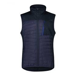 CMP Unterjacken Herren Unterjacke MAN HYBRID VEST BLACK BLUE 50 von CMP