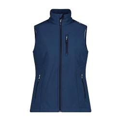 CMP Westen Damen Weste WOMAN VEST BLUE INK-CRISTAL BLUE 48 von CMP