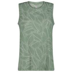 CMP - Women's Sleeveless Burnout Jersey T-Shirt - Top Gr 46 grün von CMP