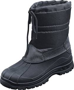 Canadian Snow Boots II Winterstiefel Schneestiefel Schwarz Thermo Winter Stiefel (Gr.39) von CN Outdoor