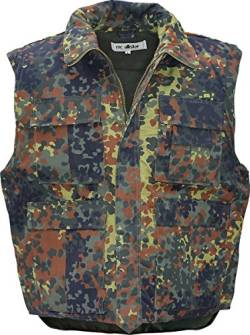 mc Allister Ranger Arbeits Weste Stepp Outdoor Flecktarn (L) von CN Outdoor