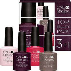 CND Shellac Farben Set - TOPSELLER PACK 2-4 Farben zum Preis von 3 von CND
