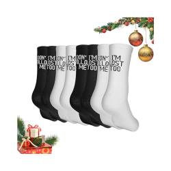 CNNIK Geschenke für Frauen Socken Damen Happy Socken Kleine Weihnachtsgeschenke für Männer Personalisierte Geschenke für Paare Socken Herren Lustige Geschenke für Männer Geschenke für Papa von CNNIK
