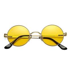 COASION Retro Kleine Runde Polarisierte Sonnenbrille für Männer Frauen UV400 Schutzkreis von COASION