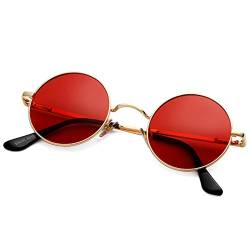 COASION Retro Kleine Runde Polarisierte Sonnenbrille für Männer Frauen von COASION