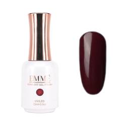 CÔEM - Premium Gel UV Nagellack langanhaltend für UV-Lampe - Gellack Shellac über 400 Farben - Professioneller Look - Nail Polish schnelltrocknend & stark deckend - Gelnagellack 15ml GP190 braunrot von CÔEM