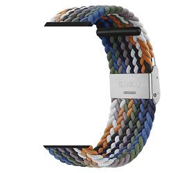 COEPMG Geflochtene Nylon-Uhren-Bands mit elastischer Schnalle für Garmin Fenix ​​7 7X 6 6X Profi 5X 5 3 Stunden 945 S60 S62 Quickfit-Freigabehahn Nylonbänder (Color : I, Size : Quickfit 26mm) von COEPMG