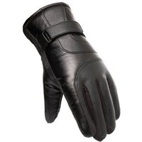 COFI 1453 Fäustlinge Isolierte Herren-Handyhandschuhe aus PU-Leder Warmhaltend für Winter von COFI 1453