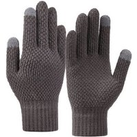 COFI 1453 Fäustlinge Winterliche geflochtene Handyhandschuhe Handwärmer von COFI 1453