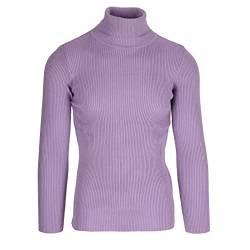 COFI 1453 Rollkragen Pullover Herren Sweatshirt Sweater Rolli Stretch Pullover M Lila von COFI 1453