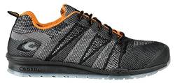 COFRA Leichter Sicherheitsschuh S1P SRC Fluent Mehreren Farben (41, Schwarz/Orange) von COFRA