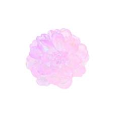 22 * 8mm 20/50 stücke UV Doppel Schicht Rose leuchtende Harz Flatback Charms Blume Schleim Charms Perlen für Handwerk Haar Ring Cabochons Flache Rückseite von COKYIS