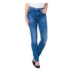 COLAC Damen Jeans Jenny in Blue Used Skinny Fit mit Stretch, 40W / 32L, Usedblue von COLAC Jeans
