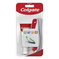 Colgate Total Reise-Set | Weiche Zahnbürste mit Zahnpasta Colgate Total | Kompakte Größe | Enthält Fluor | schützt empfindliche Zähne | Packung Bürste + Zahnpasta 20 ml von COLGATE