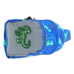 COLLBATH 1 STK Dinosaurier-Gürteltasche für Kinder Riementasche Umhängetasche für Kinder Geldbörsen Kinder Geldbörse schöne Bauchtasche Cartoon-Kindertasche Mode Brusttasche Sporttasche von COLLBATH