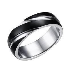 COLLBATH 1Stk Ring aus Titanstahl vintage ringe vintage rings Paargeschenke Geschenke für Paare Herrenringe Ringe für Männer Köperring Mode Herrenring männlich einstellen Liebhaber von COLLBATH