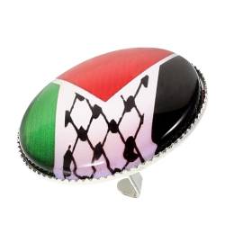 COLLBATH Palästinensische Brosche Freiheitsbrosche Brosche für patriotische Aktivitäten Palästina Anstecker palestine flag Flagge Broschen für Blumensträuße dekorative Broschennadel Taschen von COLLBATH