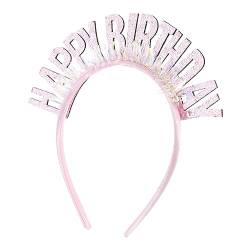 COLLBATH alles zum geburtstag stirnband Alles zum Geburtstag-Stirnband Geburtstag Haare hair accessories for lustige kopfbedeckung haarschmuck entzückender Kopfschmuck Einfach von COLLBATH