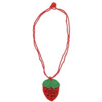 COLLEZIONE ALESSANDRO Kette mit Anhänger Strawberry, mit echten Glasperlen von COLLEZIONE ALESSANDRO