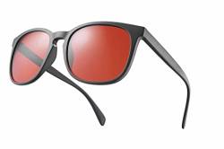 COLORON Farbenblinde Sonnenbrille - Magnus BK - Für Rotschwäche (Protan) von COLORON