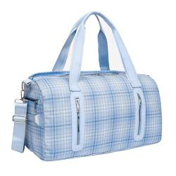 COLseller Faltbare Reisetasche für Herren & Damen Reisetasche Sporttasche Wasserabweisende Weekender Gym Travel Bag Handgepäck Tasche Trainingstasche für Damen Herren,Blue von COLseller