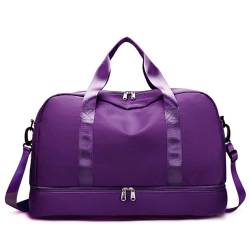 COLseller Reisetasche Damen Faltbare Reisetasche Carry on Garment Duffle Bag Kliniktasche Geburt Fitnesstasche Krankenhaustasche,J von COLseller