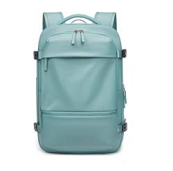 COLseller Reisetasche Damen Handgepäck Tasche mit Schuhfach Sporttasche mit Nassfach Schuhfach Reisetasche Tasche für Flugzeug Weekender Schwimmtasche,Blue von COLseller