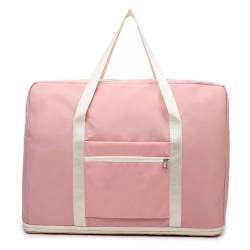 COLseller Reisetasche Damen Sport Duffel Bag Damen Reisetaschen mit Schuhfach für Kurze Reisen, Airline, Krankenhaus, Strand,Pink von COLseller