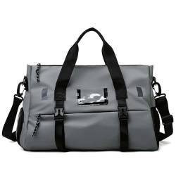 COLseller Reisetasche Damen Sporttasche Handgepäck Tasche Weekender Bag Travel Bag mit Kulturtasche Schuhfach für Flugzeug Reisen,Black von COLseller