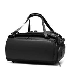 COLseller Reisetasche für Herren & Damen Sporttasche Damen Herren mit Schuhfach Travel Bag mit Kulturtasche Schuhfach für Flugzeug Reisen,Black von COLseller