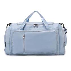 COLseller Reisetasche mit Schuhfach Weekender Damen Großes Öffnungsdesign Wasserabweisende Weekender Gym Travel Bag Handgepäck Tasche,B von COLseller