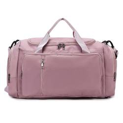 COLseller Reisetasche mit Schuhfach Weekender Damen Großes Öffnungsdesign Wasserabweisende Weekender Gym Travel Bag Handgepäck Tasche,F von COLseller