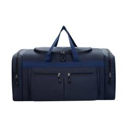 COLseller Sport Duffel Bag Damen Handgepäck Tasche Weekender Bag Travel Bag mit Kulturtasche Schuhfach für Flugzeug Reisen,Blue von COLseller