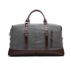 COLseller Sport Duffel Bag Damen Handgepäck Tasche Weekender Bag Travel Bag mit Kulturtasche Schuhfach für Flugzeug Reisen,Gray von COLseller