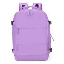COLseller Sporttasche Reisetasche Damen Sporttasche Cabin Bag für Kurze Reisen, Airline, Krankenhaus, Strand,Purple von COLseller