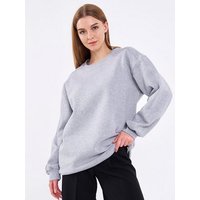 COMEOR Sweatshirt Damen Oversize Pullover Langarm Baumwolle von COMEOR